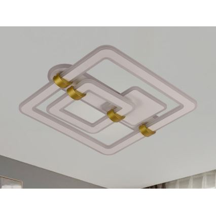 LED stropna svjetiljka s prigušivanjem LED/140W/230V 3000-6500K + daljinski upravljač