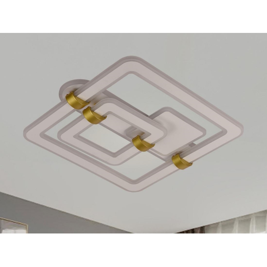 LED stropna svjetiljka s prigušivanjem LED/140W/230V 3000-6500K + daljinski upravljač