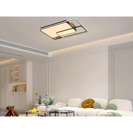 LED stropna svjetiljka s prigušivanjem LED/280W/230V 3000-6500K + daljinski upravljač