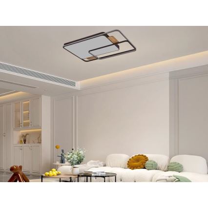 LED stropna svjetiljka s prigušivanjem LED/280W/230V 3000-6500K + daljinski upravljač