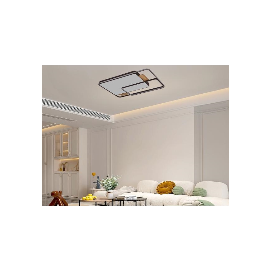 LED stropna svjetiljka s prigušivanjem LED/280W/230V 3000-6500K + daljinski upravljač