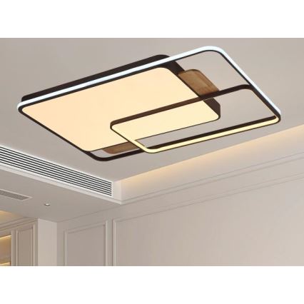 LED stropna svjetiljka s prigušivanjem LED/280W/230V 3000-6500K + daljinski upravljač