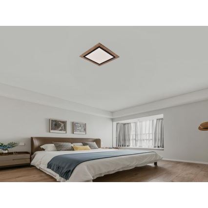 LED stropna svjetiljka s prigušivanjem LED/35W/230V 3000-6500K + daljinski upravljač