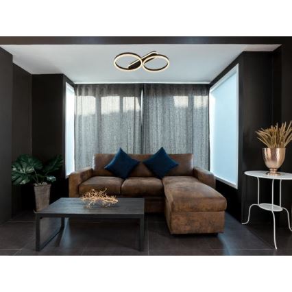 LED stropna svjetiljka s prigušivanjem LED/60W/230V 3000-6500K + daljinsko upravljanje