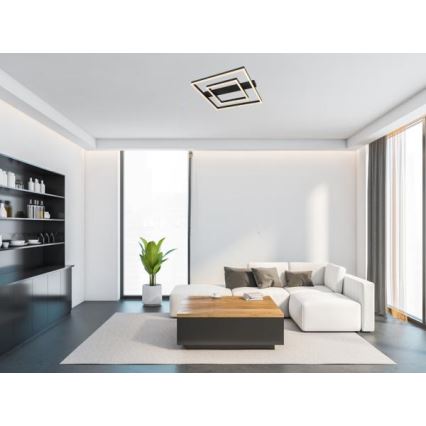 LED stropna svjetiljka s prigušivanjem LED/70W/230V 3000-6500K + daljinski upravljač