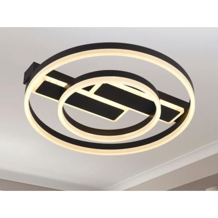 LED stropna svjetiljka s prigušivanjem LED/80W/230V 3000-6500K + daljinski upravljač