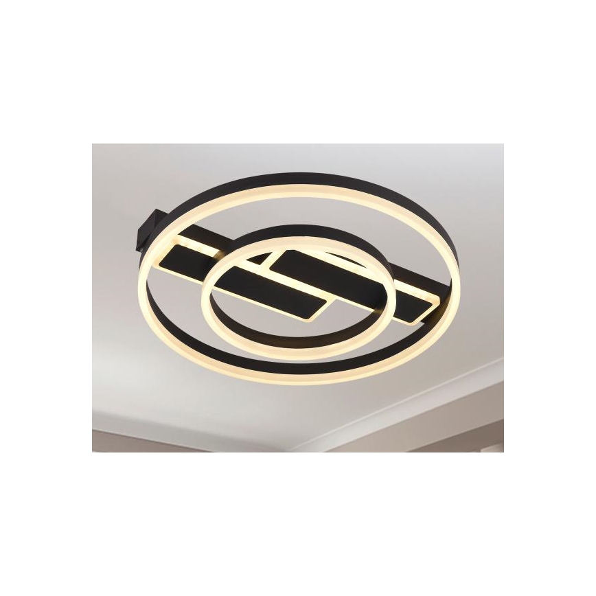 LED stropna svjetiljka s prigušivanjem LED/80W/230V 3000-6500K + daljinski upravljač