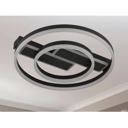 LED stropna svjetiljka s prigušivanjem LED/80W/230V 3000-6500K + daljinski upravljač