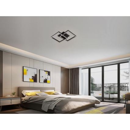 LED stropna svjetiljka s prigušivanjem LED/80W/230V 3000-6500K + daljinski upravljač
