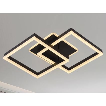 LED stropna svjetiljka s prigušivanjem LED/80W/230V 3000-6500K + daljinski upravljač