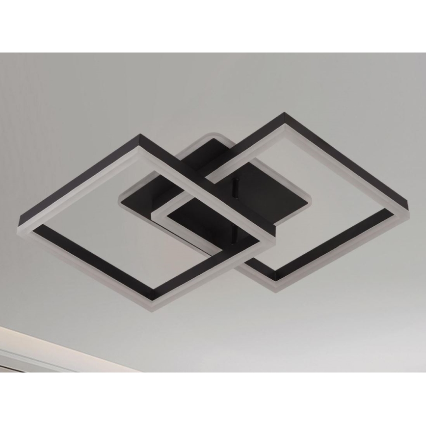 LED stropna svjetiljka s prigušivanjem LED/80W/230V 3000-6500K + daljinski upravljač