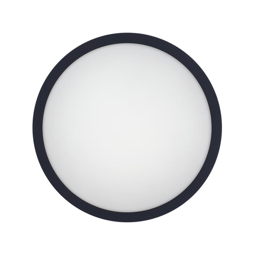 LED Stropna kupaonska svjetiljka sa senzorom ELLÉ LED/24W/230V 3000/4000/6500K promjer 26 cm IP54 antracit