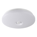 LED stropna svjetiljka s senzorom pokreta i sumraka FOGLER LED/12W/230V promjer 28 cm