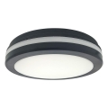LED stropna svjetiljka s senzorom pokreta LED/20W/230V 3000/4000/6500K promjer 230 cm IP54 antracitna
