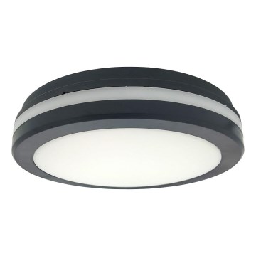 LED stropna svjetiljka s senzorom pokreta LED/20W/230V 3000/4000/6500K promjer 230 cm IP54 antracitna