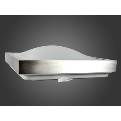 LED stropna svjetiljka s senzorom pokreta i sumraka VITALI LED/24W/230V 4000K 33x33 cm matirani krom