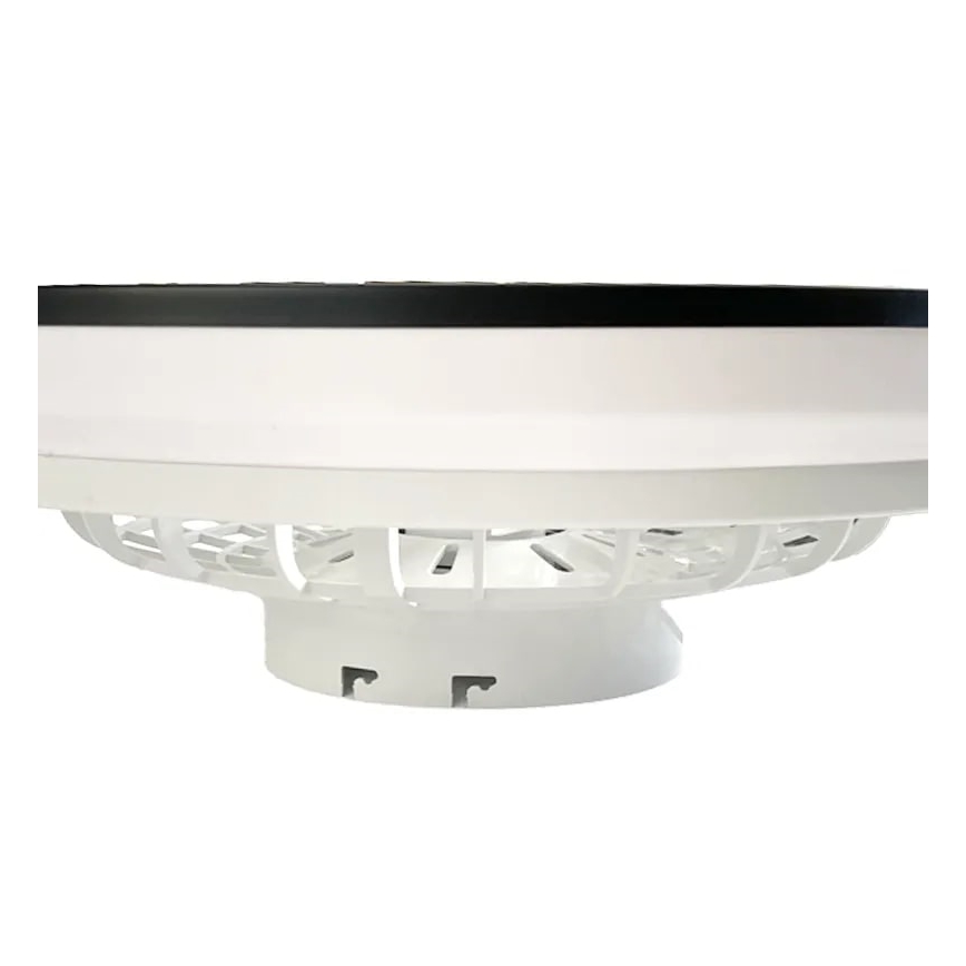 LED Prigušiva stropna svjetiljka s ventilatorom OPAL LED/48W/230V 3000-6500K + daljinski upravljač