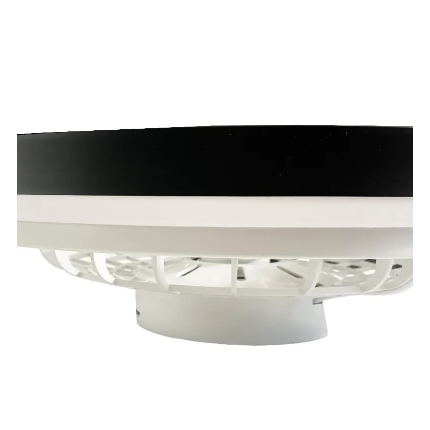 LED Prigušiva stropna svjetiljka s ventilatorom OPAL LED/48W/230V 3000-6500K + daljinski upravljač