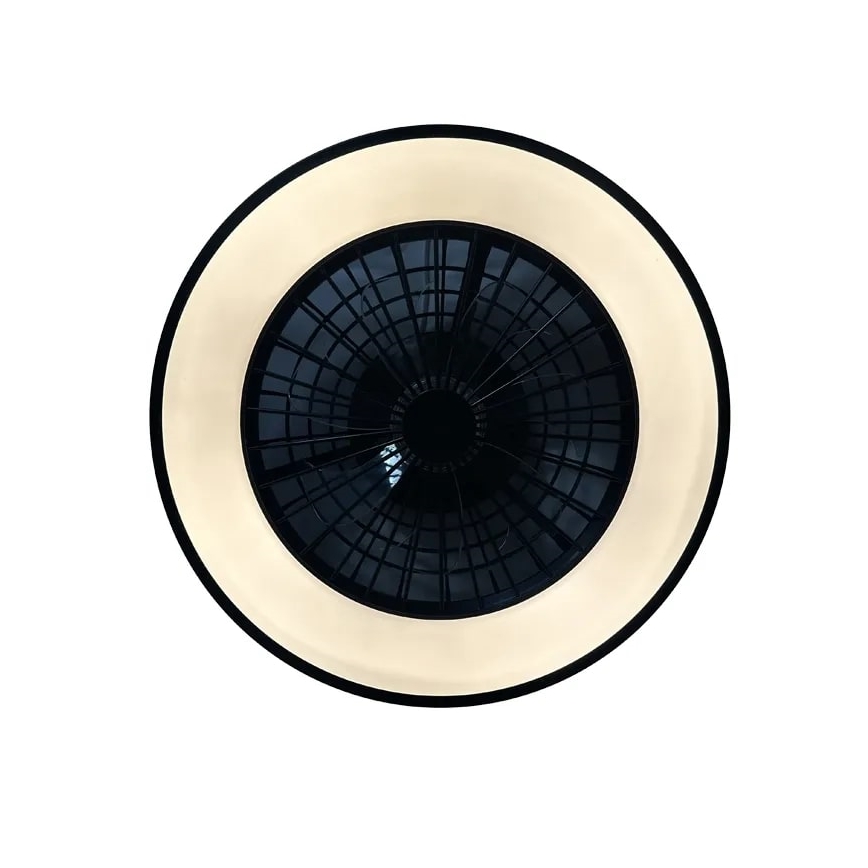 LED Prigušiva stropna svjetiljka s ventilatorom OPAL LED/48W/230V 3000-6500K + daljinski upravljač