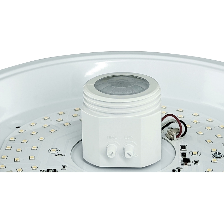 LED Stropna svjetiljka sa senzorom i modulom za slučaj nužde MANA LED/16W/230V1500 mAh 4000K