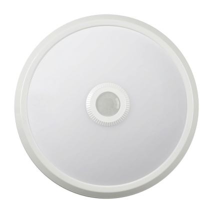 LED Stropna svjetiljka sa senzorom SAMSUNG CHIP LED/12W/230V 3000/4000/6000K pr. 29 cm bijela