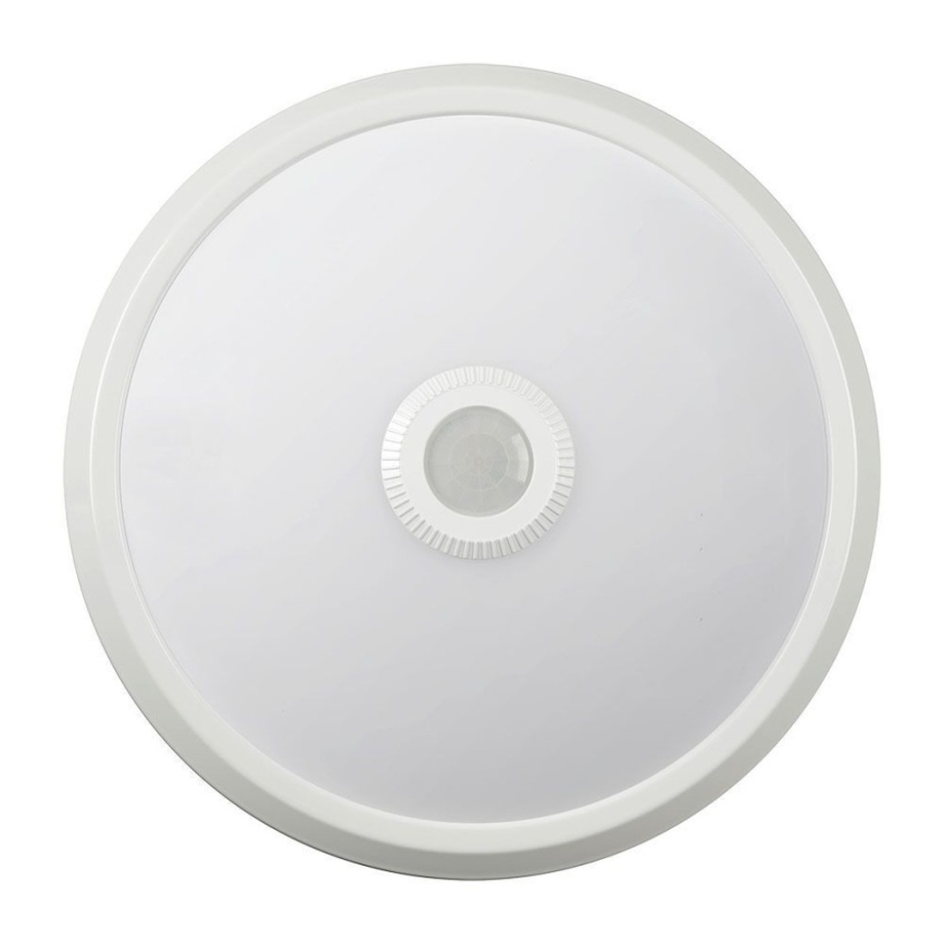 LED Stropna svjetiljka sa senzorom SAMSUNG CHIP LED/12W/230V 3000/4000/6000K pr. 29 cm bijela