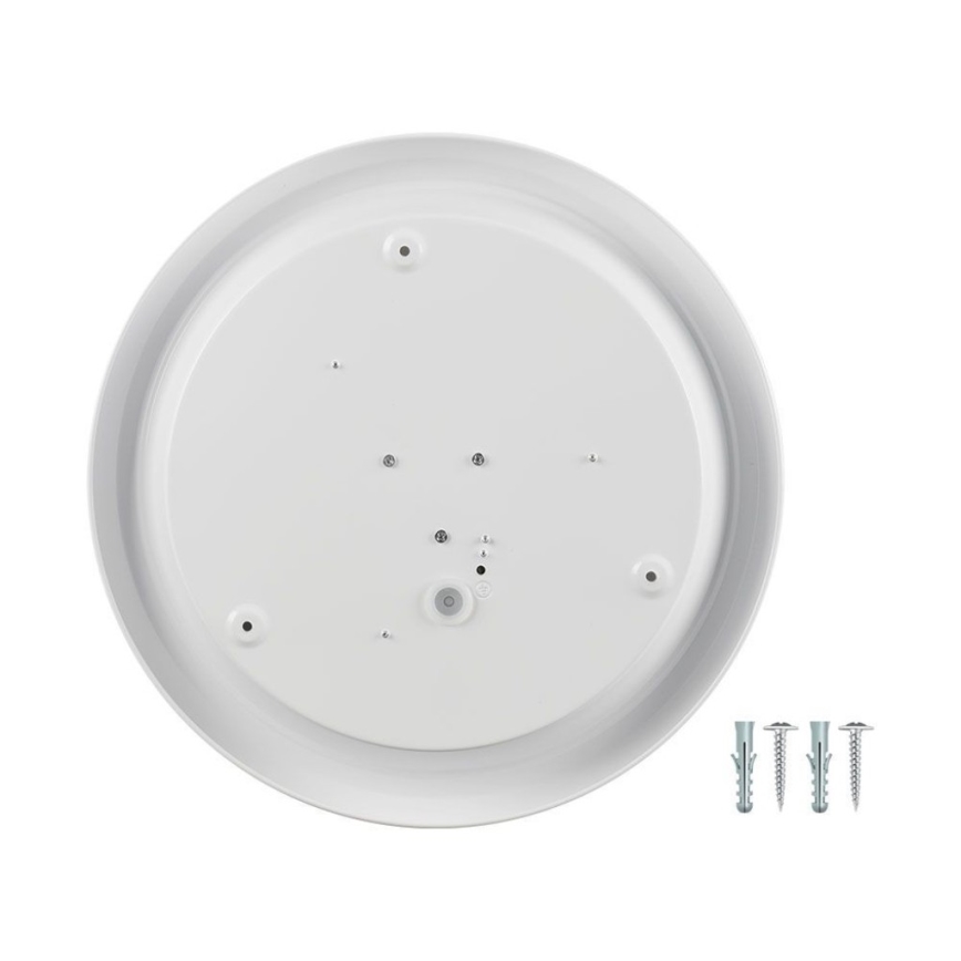 LED Stropna svjetiljka sa senzorom SAMSUNG CHIP LED/12W/230V 3000/4000/6000K pr. 29 cm bijela