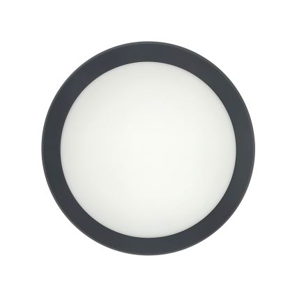 LED stropna svjetiljka s senzorom pokreta LED/20W/230V 3000/4000/6500K promjer 230 cm IP54 antracitna