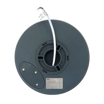 LED stropna svjetiljka s senzorom pokreta LED/20W/230V 3000/4000/6500K promjer 230 cm IP54 antracitna
