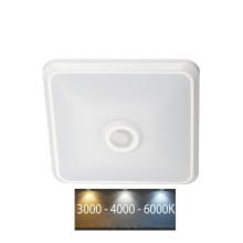 LED Stropna svjetiljka sa senzorom SAMSUNG CHIP LED/12W/230V 3000/4000/6000K bijela