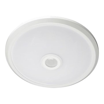 LED Stropna svjetiljka sa senzorom SAMSUNG CHIP LED/12W/230V 3000/4000/6000K promjer 29 cm bijela