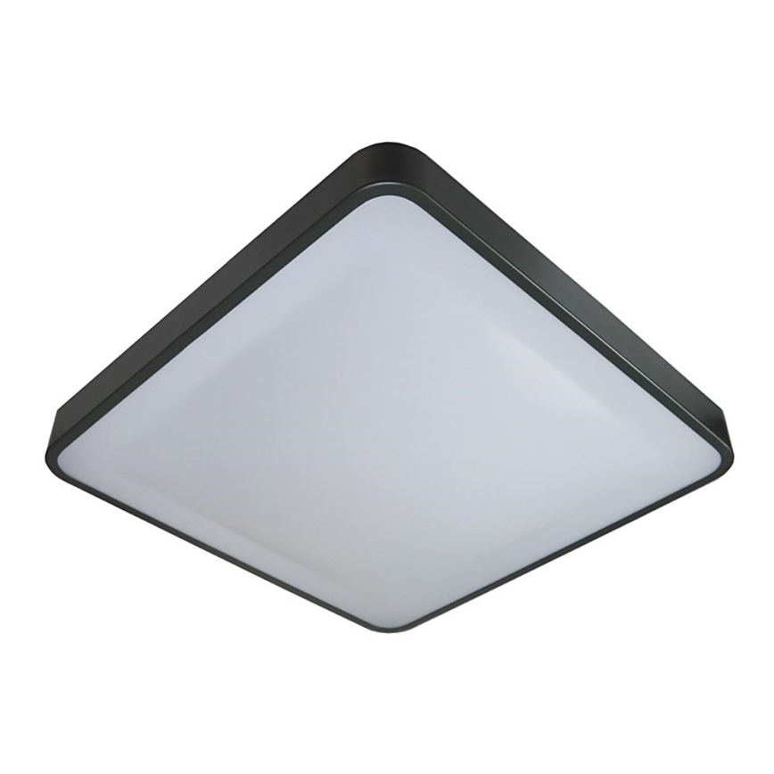 LED Stropna svjetiljka sa senzorom WILTON LED/24W/230V 37,5x37,5 cm antracit