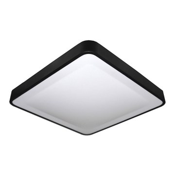 LED Stropna svjetiljka sa senzorom WILTON LED/24W/230V 37,5x37,5 cm crna