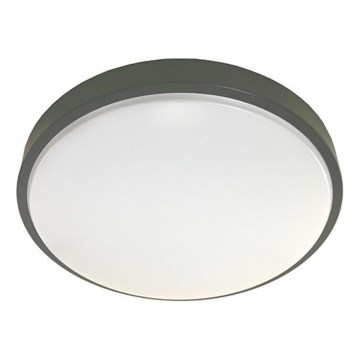 LED Stropna svjetiljka sa senzorom WILTON LED/24W/230V 4000K pr. 38 cm antracit