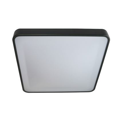 LED Stropna svjetiljka sa senzorom WILTON LED/24W/230V 37,5x37,5 cm antracit