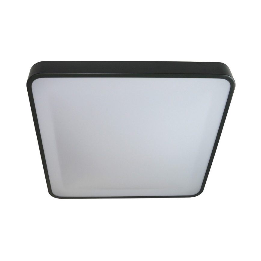 LED Stropna svjetiljka sa senzorom WILTON LED/24W/230V 37,5x37,5 cm antracit