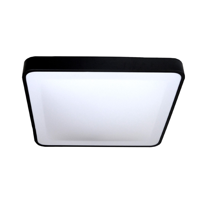 LED Stropna svjetiljka sa senzorom WILTON LED/24W/230V 37,5x37,5 cm crna
