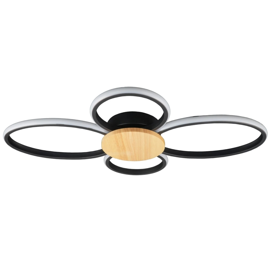 LED stropna svjetiljka SABINA LED/38W/230V kaučukovo drvo