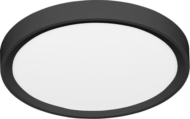 LED Stropna svjetiljka SALY LED/40W/230V 3000/4000/6000K promjer 50 cm IP40 crna