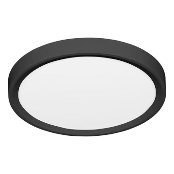 LED Stropna svjetiljka SALY LED/50W/230V 3000/4000/6000K pr. 60 cm IP40 crna