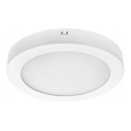 LED stropna svjetiljka SIGARO LED/18W/230V 3000/4000/6500K Ø 22 cm bijela