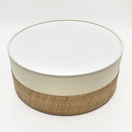 LED stropno svjetlo SIRJA BOHO LED/20W/230V 4000K pr. 35 cm bež/krem