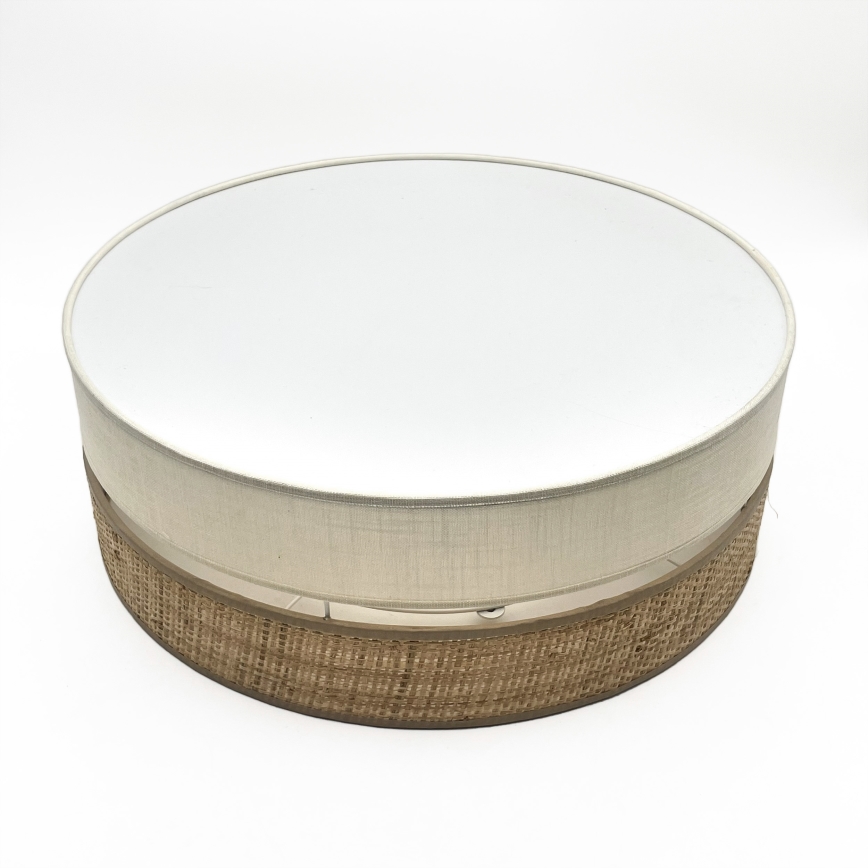 LED stropno svjetlo SIRJA BOHO LED/36W/230V 4000K Ø 45 cm bež/krem