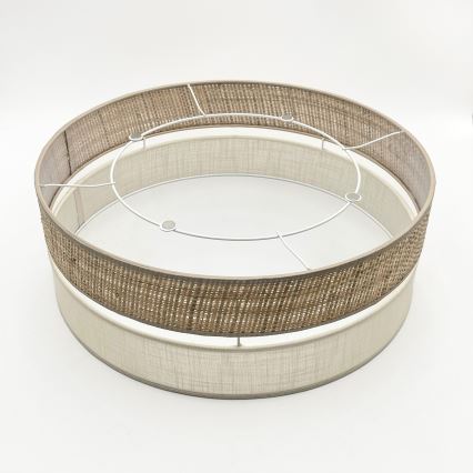 LED stropno svjetlo SIRJA BOHO LED/36W/230V 4000K Ø 45 cm bež/krem