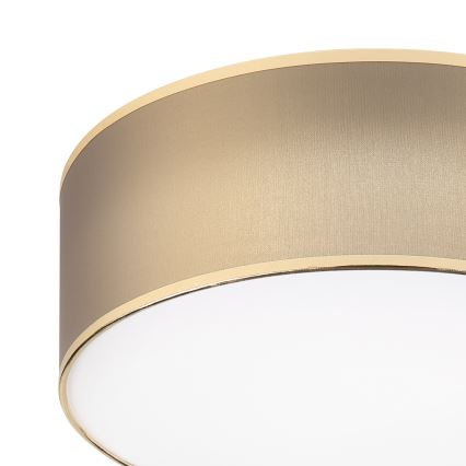 LED stropna svjetiljka SIRJA LED/20W/230V 4000K Ø 35 cm smeđa/zlatna