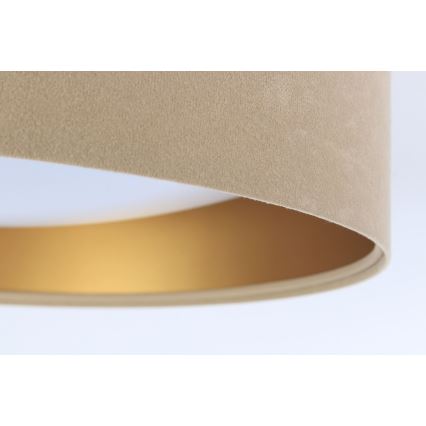 LED Dimmabilni stropni luster SMART GALAXY LED/24W/230V promjer 44 cm bež/zlatna 3000-6500K + daljinski upravljač
