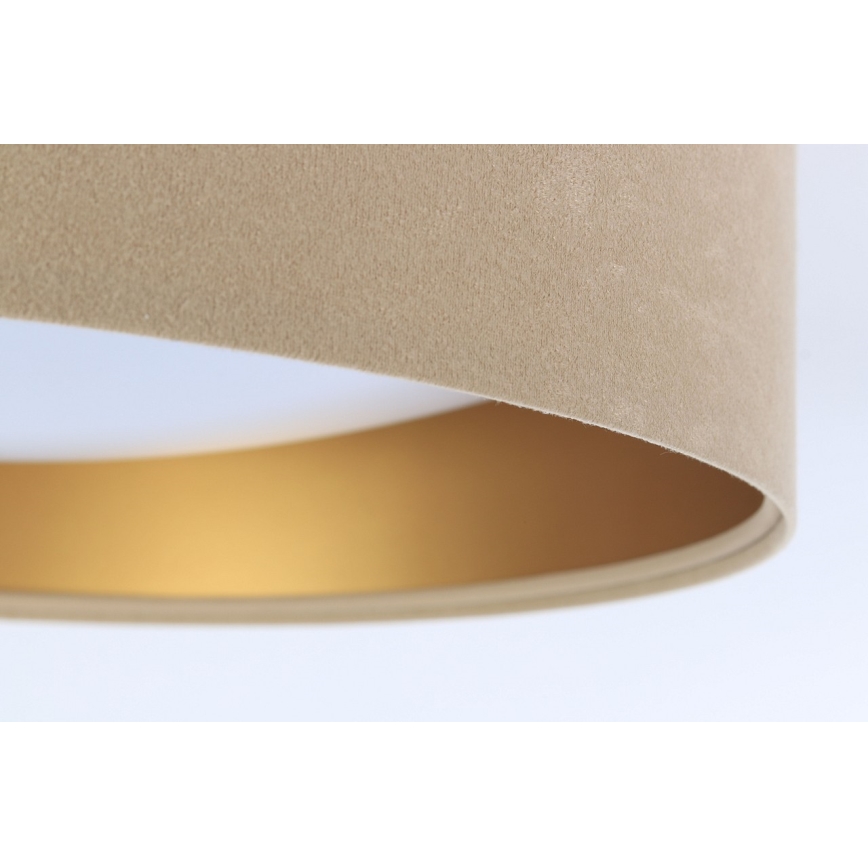 LED Dimmabilni stropni luster SMART GALAXY LED/24W/230V promjer 44 cm bež/zlatna 3000-6500K + daljinski upravljač