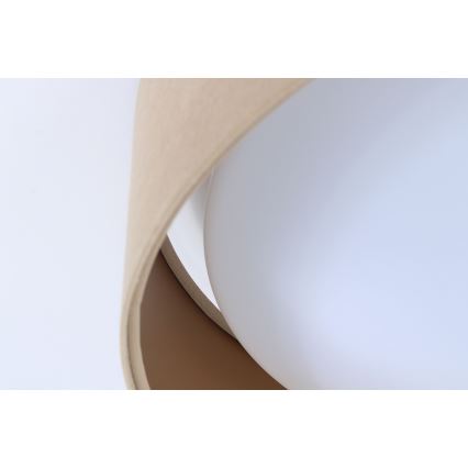 LED Dimmabilni stropni luster SMART GALAXY LED/24W/230V promjer 44 cm bež/zlatna 3000-6500K + daljinski upravljač