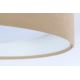 LED Prigušiva stropna svjetiljka SMART GALAXY LED/24W/230V pr. 45 cm 2700-6500K Wi-Fi Tuya bež/bijela + daljinski upravljač