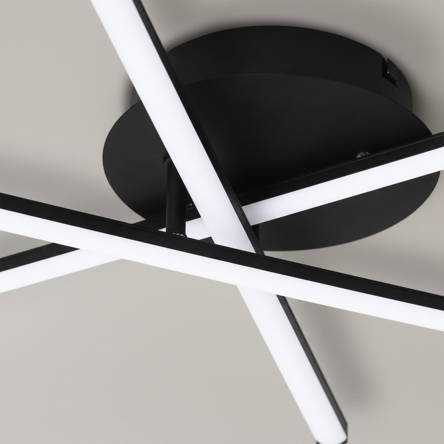 LED stropna svjetiljka STICK LED/12W/230V crna